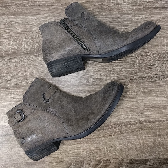 born gray ankle boots